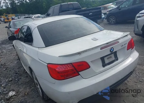 2011 BMW 328I из США, поврежденный, VIN WBADW3C52BE540378